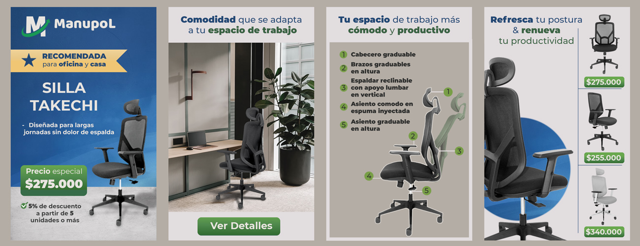 silla ergonomica takechi