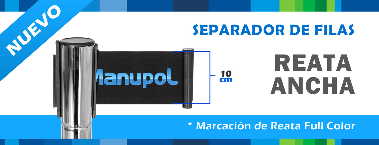 separadores de filas reata ancha