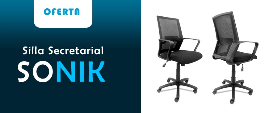 Silla Secretarial Sonik
