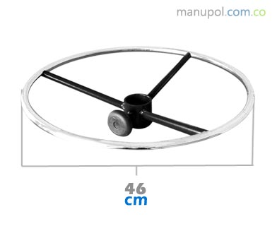 Aro Metalico Cromada