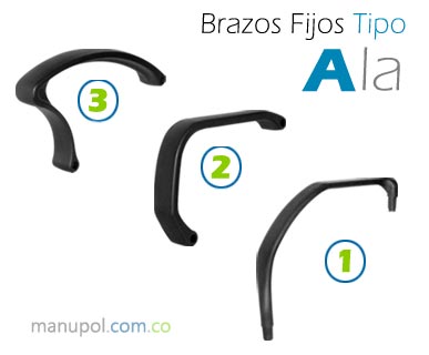 Brazo Fijo A Tipo Ala 
