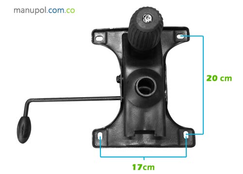Plato Gerencial para Silla de oficina 