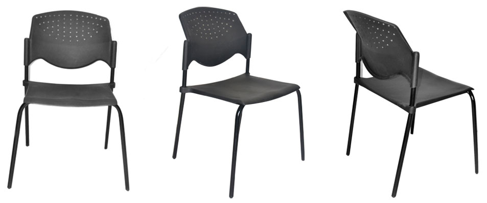Silla Plastica Polka v1